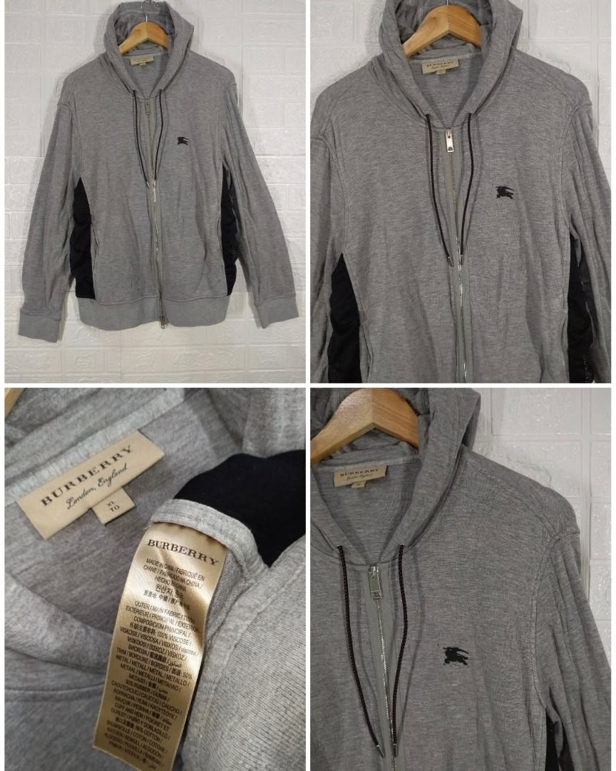 BURBERRY ZIP UP JACKET (Category: Coats, Jackets and Outerwear) located in Baguio. Submitted by fashionfinds1999 (Listing ID 1468354394, Image 1). Description: 27 x 23 LARGE EXCELLENT CONDITION.