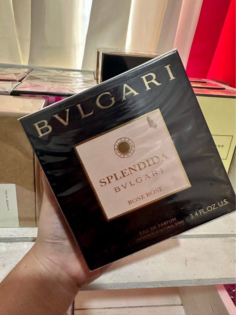BVLGARI SPLENDIDA ROSE ROSE EDP (Category: Fragrance & Deodorants) located in Quezon City. Submitted by embere_shop (Listing ID 1468293239, Image 1). Description: 📌Please read the last image carefully - all details are already provided. ❗️Offers below the regular price will no longer be entertained. Thank you for understanding. 💰 Mode of Payment (MOP): GCash 📦 Mode of Delivery (MOD): * Lalamove – Same-day delivery (5 PM cut-off) * J&T – Same-d