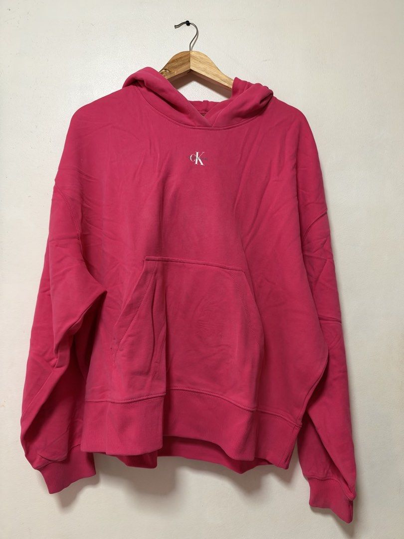 Calvin Klein Hot Pink Hoodie (Category: Luxury Apparel) located in Manila. Submitted by oggoodsph (Listing ID 1468308535, Image 1). Description: .