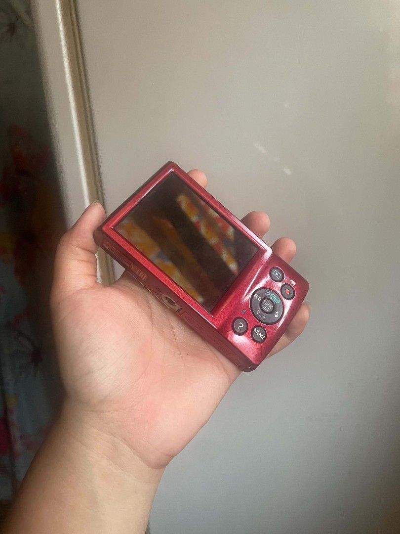 Canon Ixus 150 (Category: Cameras) located in Bacolod City. Submitted by weizzy27 (Listing ID 1468361460, Image 3). Description: ‎🔺Canon Ixus 150 ‎🔺Red Variant Color ‎🔺 Specifications: 16.0 Megapixels ‎8x optical zoom with wide-angle ‎Zoom to 16x with great quality, good for outdoors and indoors, best for students and travels. ‎🔺No Issues ‎🔺meetup iloilo city ‎🔺No cod, cop ‎🔺can do ship thru LBC sa malayo✨ ‎🔺Message if interested🔺.