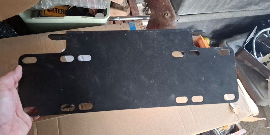 Car plate holder bracket (Category: Body Parts and Accessories) located in Valenzuela. Submitted by winssian (Listing ID 1468319161, Image 3). Description: bnew unused.