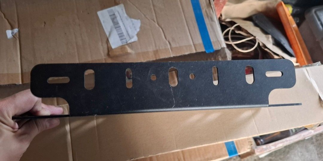 Car plate holder bracket (Category: Body Parts and Accessories) located in Valenzuela. Submitted by winssian (Listing ID 1468319161, Image 2). Description: bnew unused.
