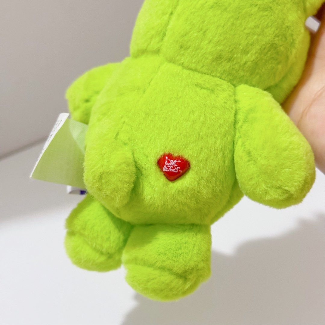 Care Bears Green Clover Keychain Plush (Category: Plushies & Soft Toys) located in Manila. Submitted by ashyyel_ (Listing ID 1468479543, Image 3). Description: .