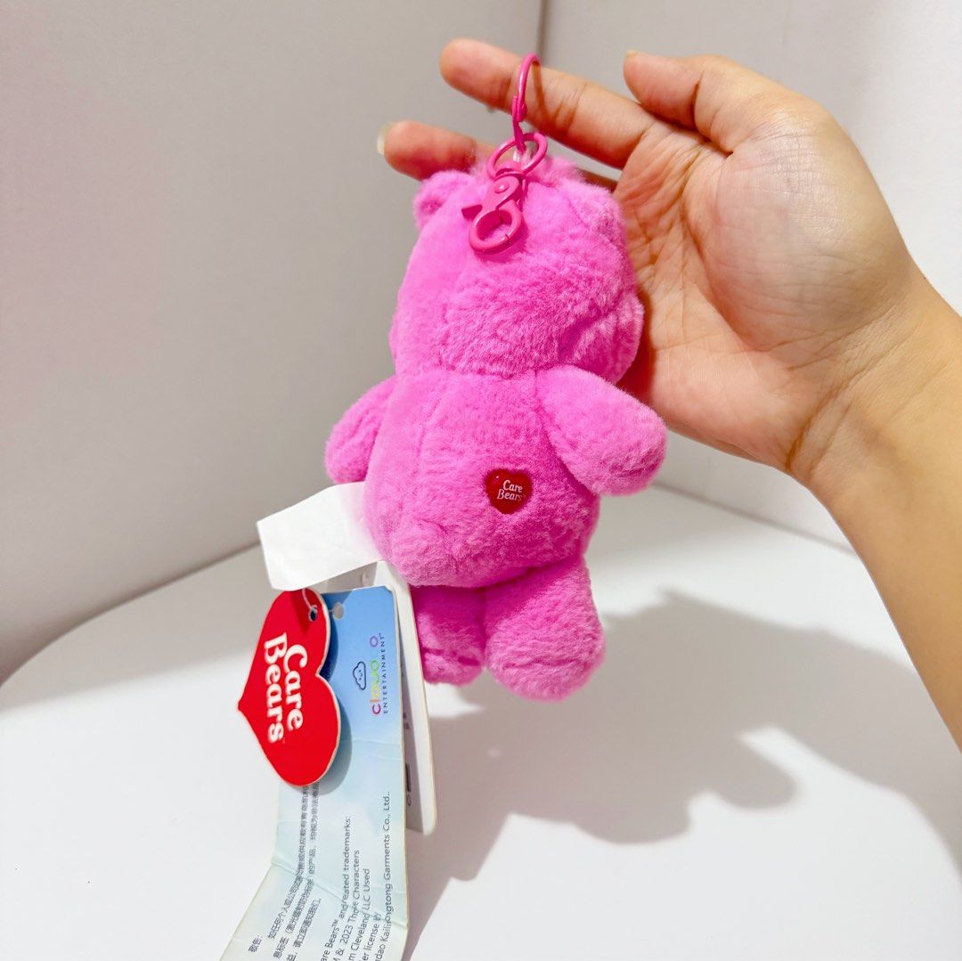Care Bears Rainbow Pink Keychain Plush (Category: Plushies & Soft Toys) located in Manila. Submitted by ashyyel_ (Listing ID 1468479570, Image 2). Description: .