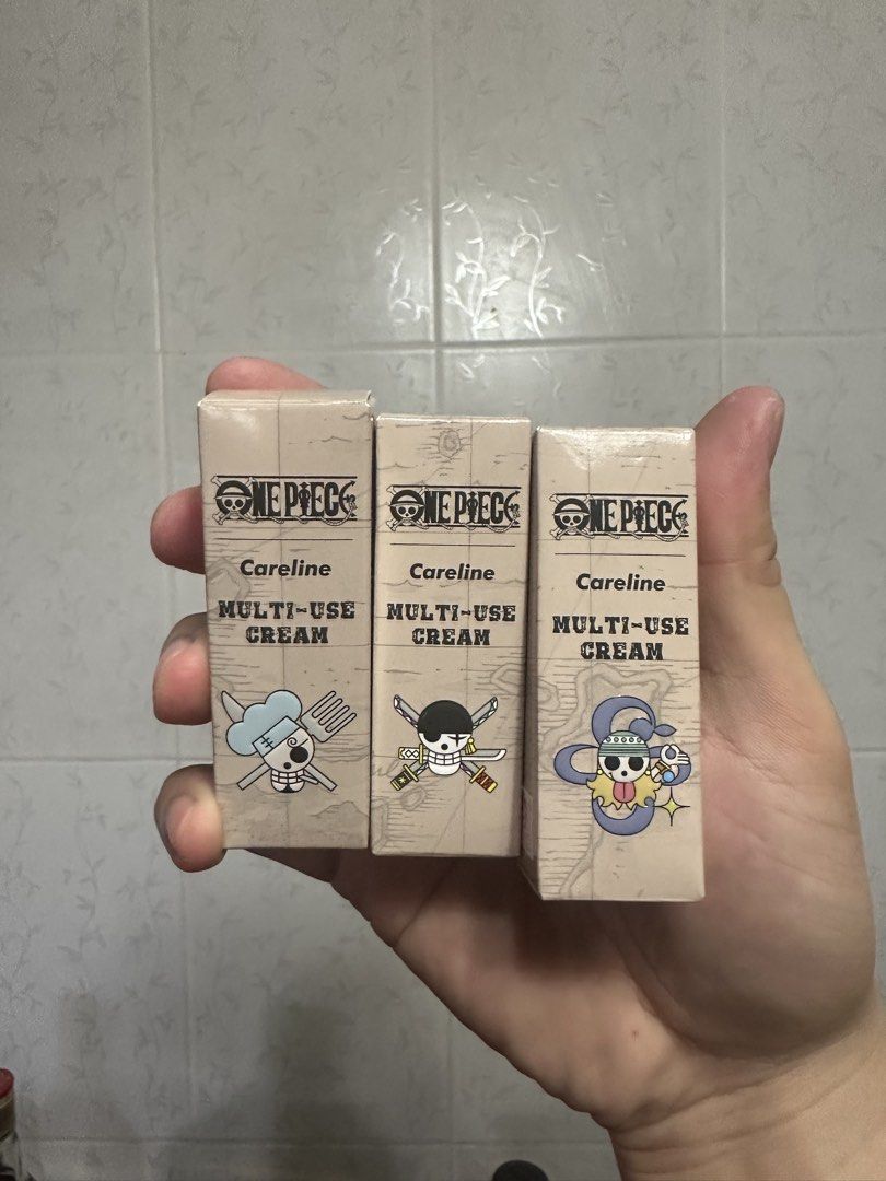 Careline x One Piece Multi use Cream (Category: Makeup) located in Bacoor. Submitted by sempenden (Listing ID 1468330922, Image 1). Description: 200 each For cheeks, lips and eyelids.