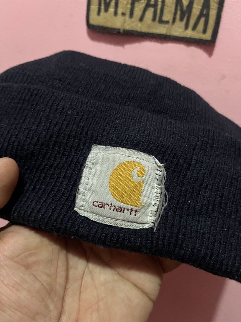 Carhartt beanie A18 NVY (Category: Activewear) located in Manila. Submitted by marisianshop (Listing ID 1468489838, Image 2). Description: Carhartt beanie A18 NVY.