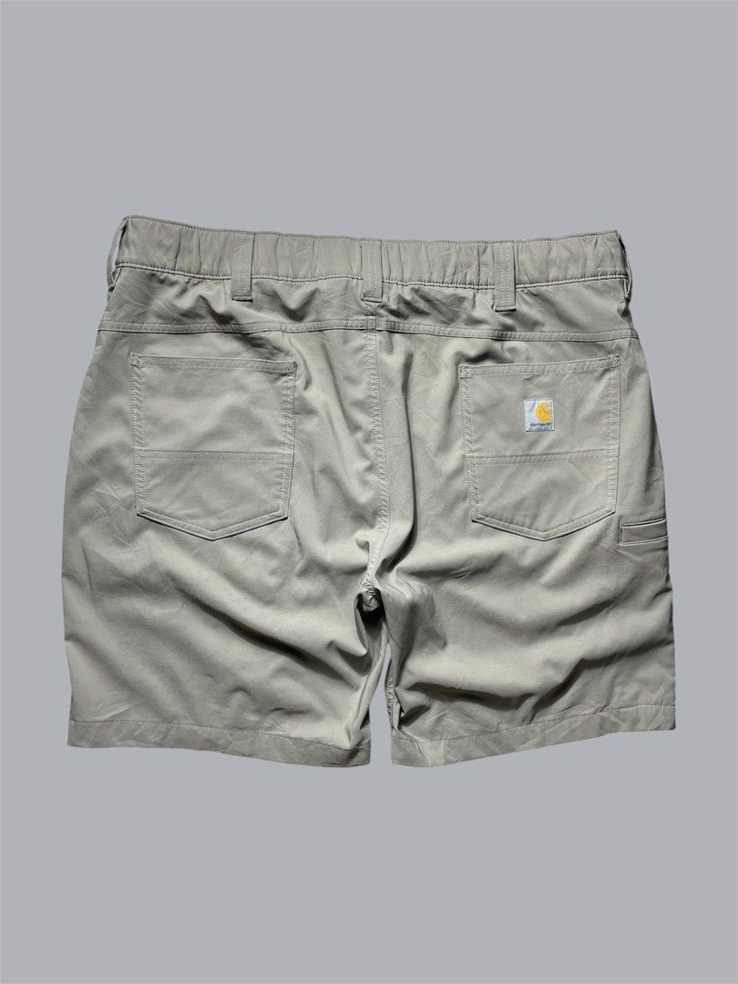 Carhartt Force Sun Defender Relaxed Fit Short (Category: Shorts) located in Caloocan City. Submitted by renowear (Listing ID 1468287859, Image 1). Description: Carhartt Force Sun Defender Relaxed Fit Short Excellent Condition Color Rate: 9.5/10 Issue: stain Measurements • Width: 38/40 • Length: 20 • Hem: 12 Price: 850 obo DM IF INTERESTED📥.