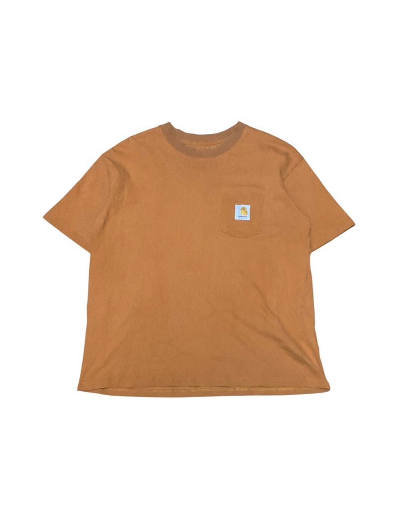 Carhartt Pocket (Category: Tshirts & Polo Shirts ) located in Manila. Submitted by lyf_7hrift (Listing ID 1468373914, Image 1). Description: Carhartt Pocket Shirt P450 26L 21.5W Dimes 9/10 Color Rate Excellent Condition.