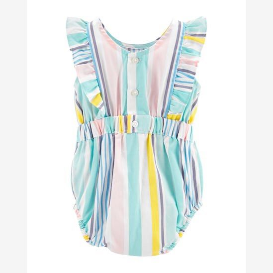 Carters Multicolor Romper (Category: Babies & Kids Fashion) located in Manila. Submitted by handmedownsbymamaandisla (Listing ID 1468389121, Image 2). Description: .