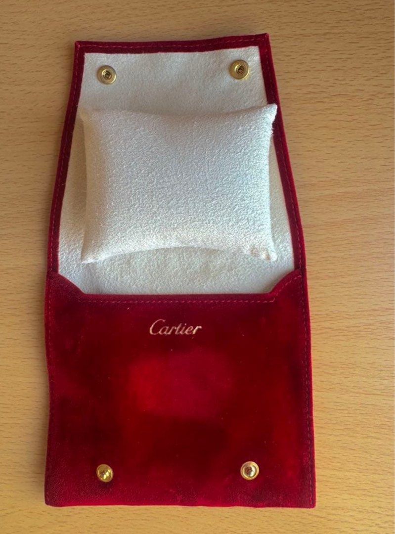 Cartier Travel Pouch (Category: Luxury Watches) located in Bulacan. Submitted by youlovewatches (Listing ID 1468324896, Image 1). Description: Guaranteed Authentic from Cartier Japan Protective case for traveler 10/10 Brandnew Condition Lalamove pick-up / LBC COD available.