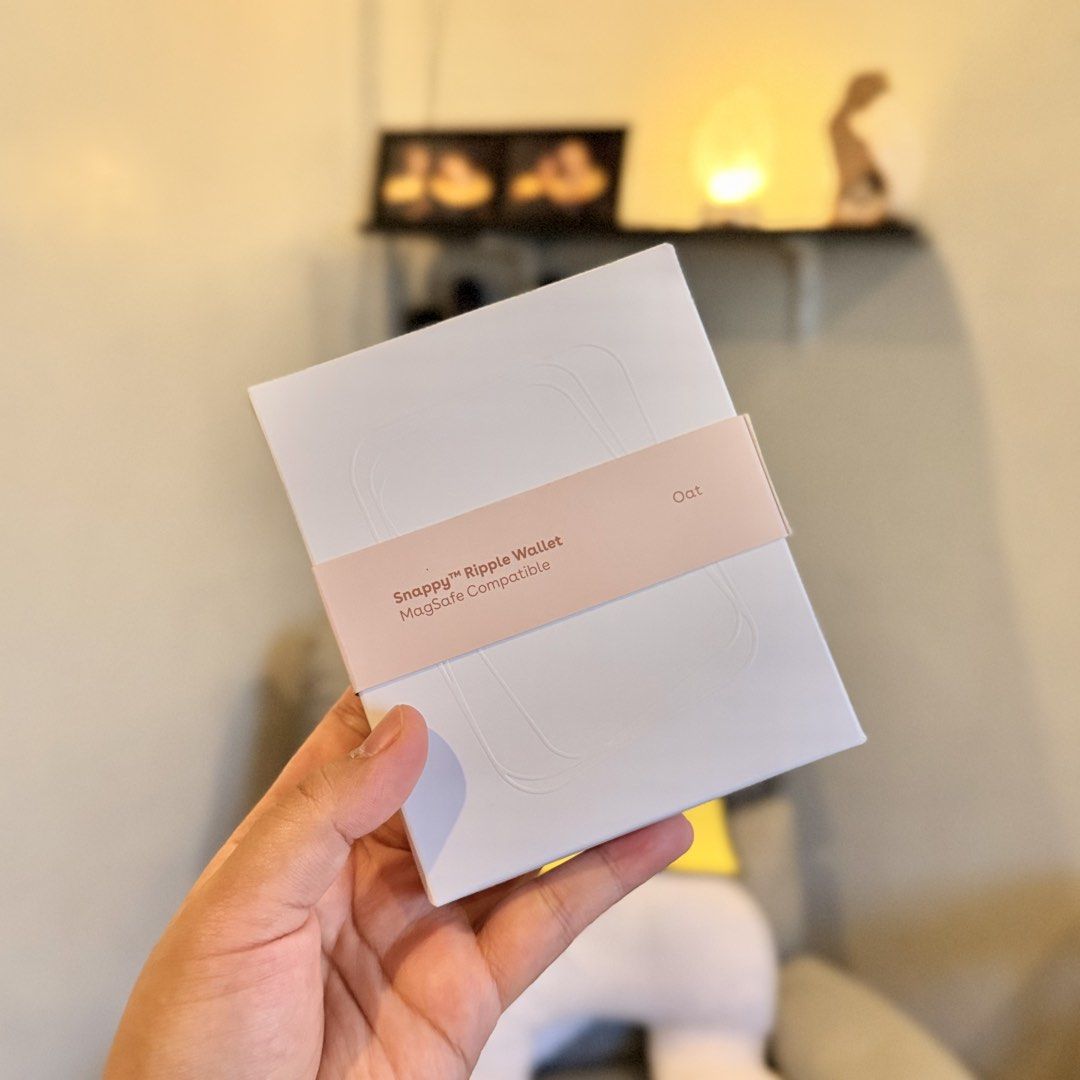 Casetify Ripple Magsafe Wallet Oat (Category: Cases & Sleeves) located in Zaragoza. Submitted by kathramosss (Listing ID 1468414031, Image 3). Description: Snappy Ripple Wallet — Essentials by CASETiFY ✨ brandnew | onhand & ready to ship ₱1,450 only 💌 message me for interested buyer.