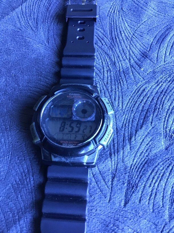 Casio AE-1000W original (Category: Men's Watches) located in Baguio. Submitted by agozun61 (Listing ID 1468290523, Image 3). Description: Original Casio AE-1000w.well used sign of usage.good running condition..