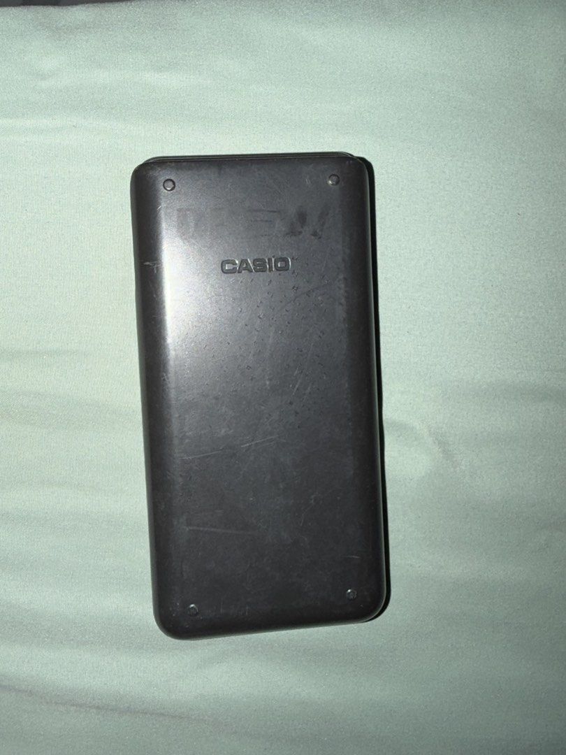 Casio fx-85MS 2nd Edition Scientific Calculator (Category: Office & Business Technology) located in Manila. Submitted by drewiedonutt (Listing ID 1468365187, Image 2). Description: Has owner’s name written at the case. Working well and best for high school students. Meet up around Los Baños or QC.