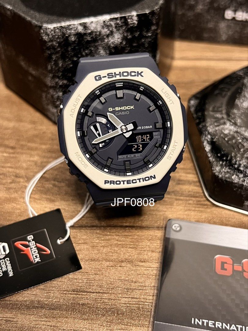 Casio GA-2110Et-2A Casiok (Category: Luxury Watches) located in Makati City. Submitted by jpf0808 (Listing ID 1468316170, Image 1). Description: Watch Features World time 31 time zones (48 cities + coordinated universal time), daylight saving on/off Stopwatch 1/100-second stopwatch Measuring capacity: 00’00’’00~59’59’’99 (for the first 60 minutes) 1:00’00~23:59’59 (after 60 minutes) Measuring unit: 1/100 second (for the first 60 minutes) 1 second