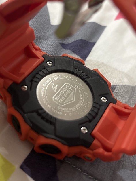 Casio gshock gx56 (Category: Men's Watches) located in Quezon City. Submitted by johnloa (Listing ID 1468406454, Image 3). Description: Gx56 orange Tin can and watch only mint condition .