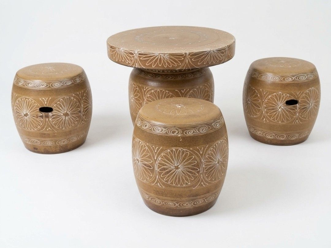 CERAMIC Garden Table set (Category: Gardening Tools & Ornaments) located in Bulacan. Submitted by duncayow (Listing ID 1468473914, Image 2). Description: .