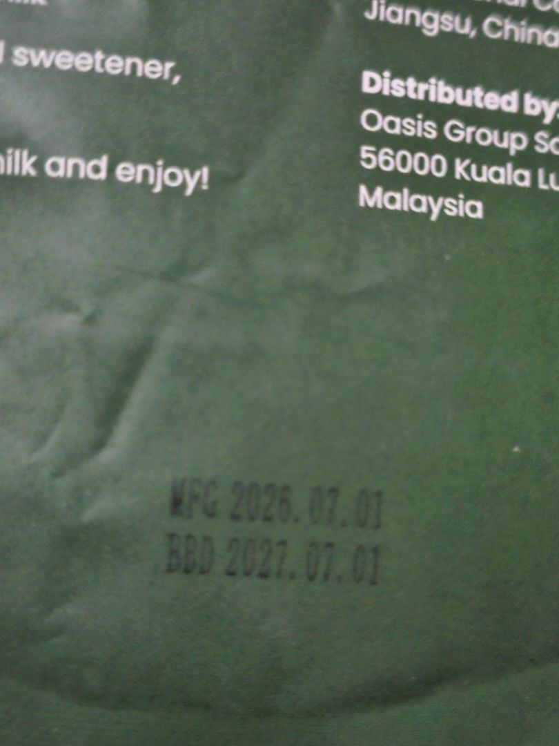 Chaboys Rin Matcha Powder 100g (Category: Beverages) located in Paranaque City. Submitted by mab.villareal (Listing ID 1468485918, Image 2). Description: Chaboys Rin matcha powder in a 100g resealable pouch. Unopened bag. Manufacture date July 2026, best before July 2027. FIXED PRICE! RFS: overhoarded .