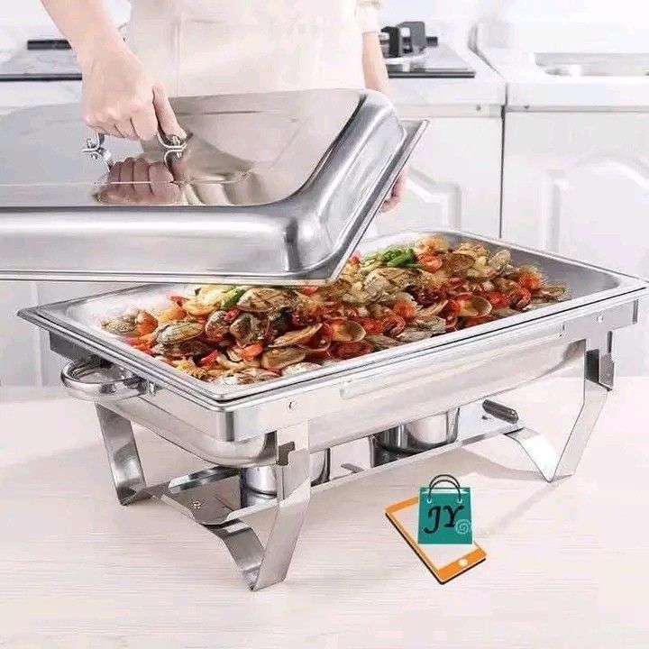 Chafing Dish (Category: Cookware & Accessories) located in Makati City. Submitted by oideme (Listing ID 1468330836, Image 3). Description: Single-1300 Double- 1500.