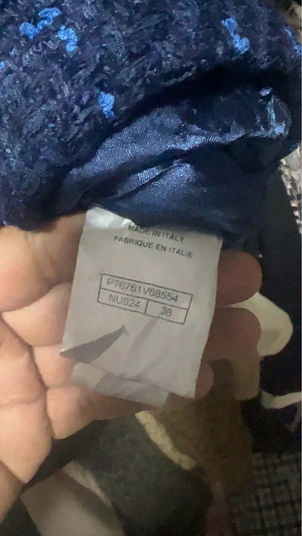 Chanel tweed dress (Category: Luxury Apparel) located in Manila. Submitted by avathriftedcloset (Listing ID 1468309776, Image 3). Description: Size 38 Authentic.