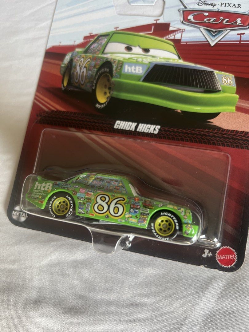 Chick Hicks Disney Pixar Cars (Category: Vehicle & Diecast Models) located in Quezon City. Submitted by PatsGee (Listing ID 1468351321, Image 2). Description: Chick Hicks Disney Pixar Cars 1000+SF.