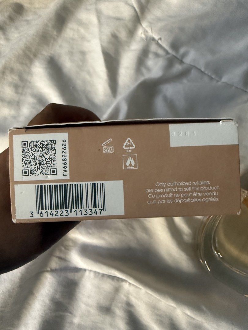 Chloé Nomade Eau de Parfum 75ml (Category: Fragrance & Deodorants) located in Batangas. Submitted by gaprelovedthings (Listing ID 1468359999, Image 2). Description: - Authentic Chloé Nomade Eau de Parfum - Size: 75ml (Natural Spray / Vaporisateur) - Condition: Mostly full, only sprayed a few times - Packaging: Comes with original box (minor shelf wear on top flap) - Fragrance Profile: Fresh, woody floral with oakmoss and plum notes - Perfect as a