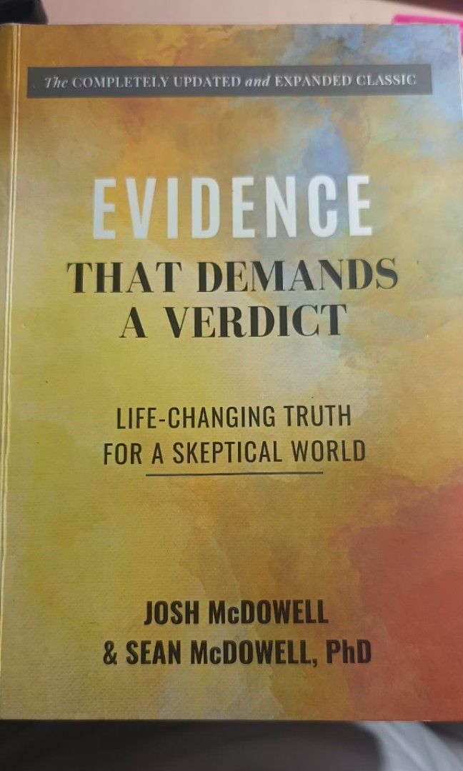 Christian Books (Category: Looking For) located in Manila. Submitted by myenrienne_1993 (Listing ID 1468317002, Image 1). Description: Evidence that Demands a Verdict (Latest Edition) by Josh and Sean McDowell. Brand New Quality. Haven't used..