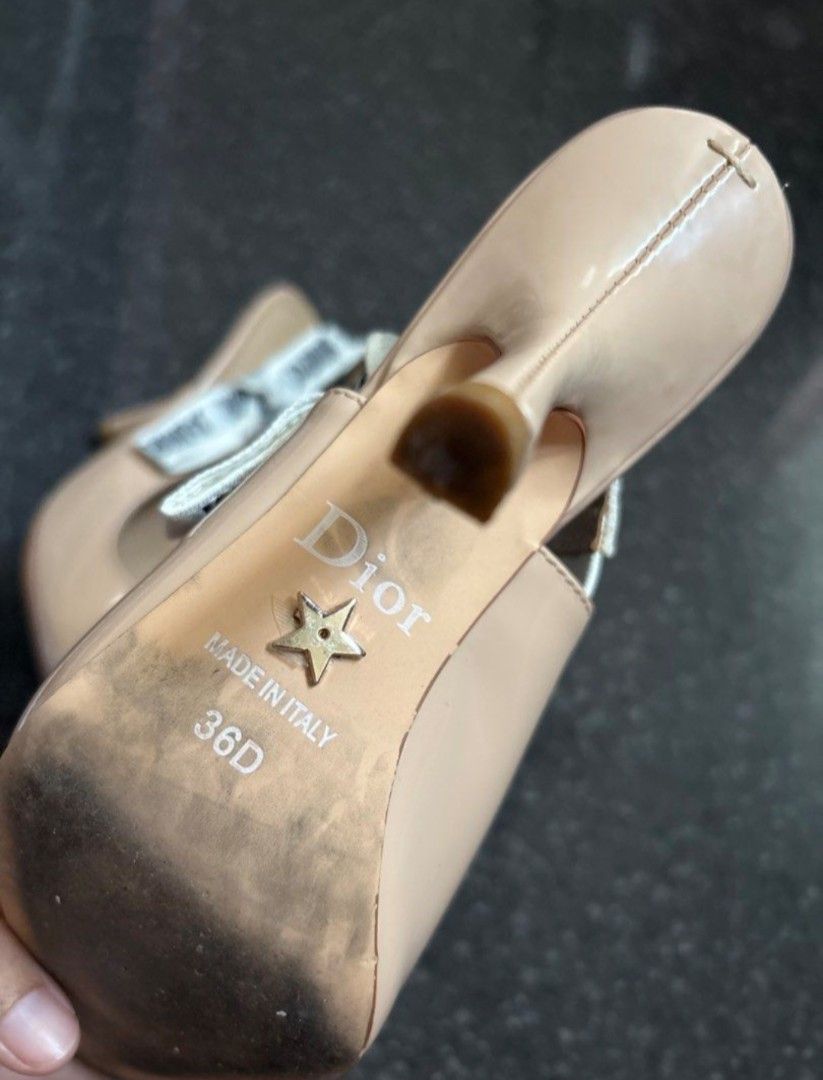 Christian Dior J'Adior Slingback Pump Heels (Category: Heels) located in Taguig. Submitted by bipolarlawstudent (Listing ID 1468312388, Image 3). Description: Just bought this as used here in carousell too then used once for an event..