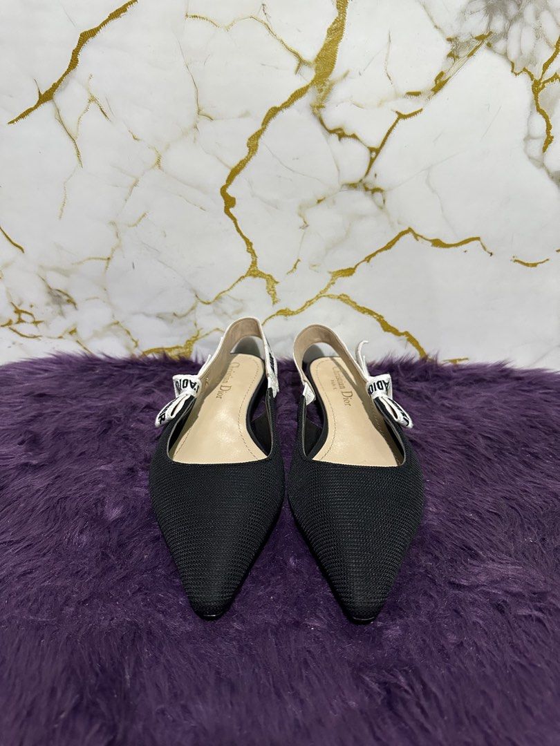 Christian Dior Slingback (Category: Flats & Sandals) located in Marikina City. Submitted by georgiaprelovestuff (Listing ID 1468453672, Image 1). Description: size 41 PLEASE READ BEFORE MAKING AN OFFER: 🔹No inclusions since this is preloved 🔹NO to low ballers please 🔹NO meetups due to busy schedule 🔹If you make an offer, please get the item let's not waste each other's time 🔹NO return NO exchange NO cancellation 🔹Please manage your expectat