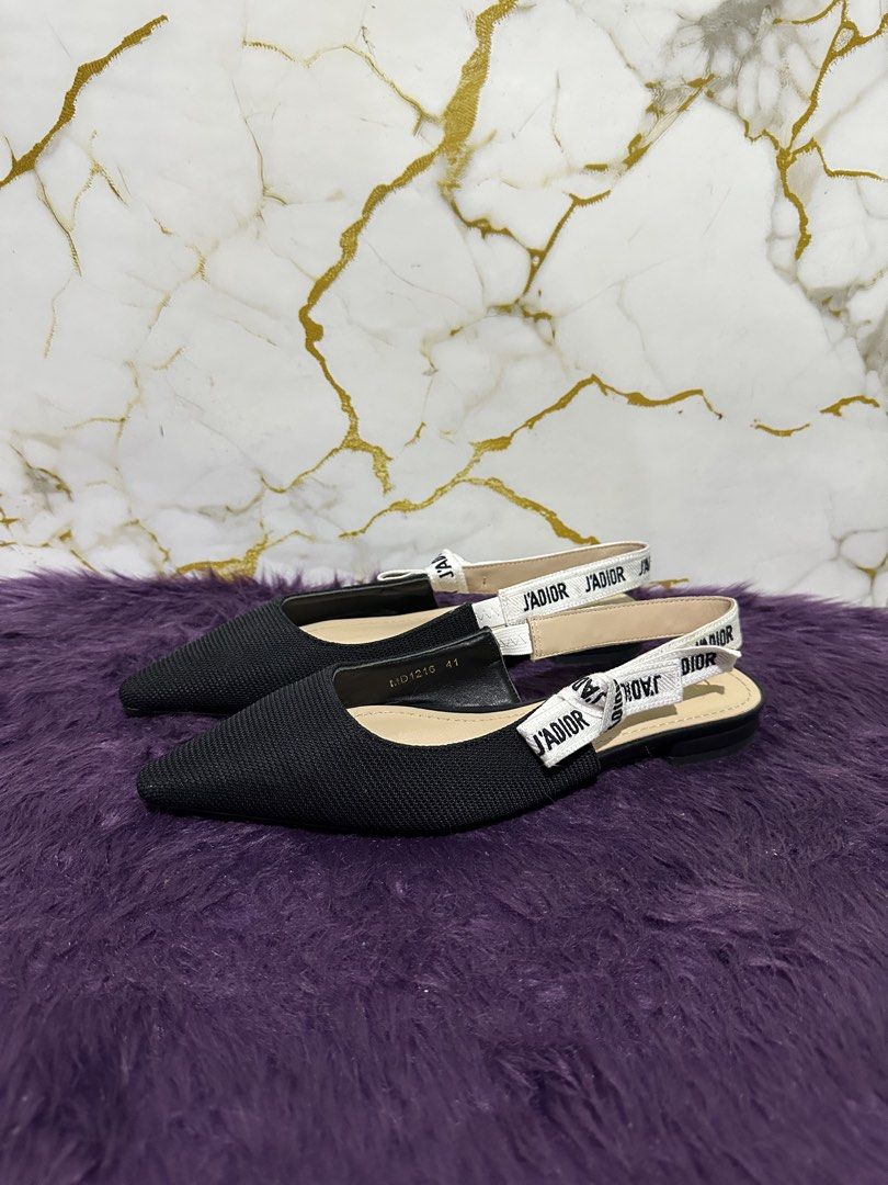 Christian Dior Slingback (Category: Flats & Sandals) located in Marikina City. Submitted by georgiaprelovestuff (Listing ID 1468453672, Image 3). Description: size 41 PLEASE READ BEFORE MAKING AN OFFER: 🔹No inclusions since this is preloved 🔹NO to low ballers please 🔹NO meetups due to busy schedule 🔹If you make an offer, please get the item let's not waste each other's time 🔹NO return NO exchange NO cancellation 🔹Please manage your expectat