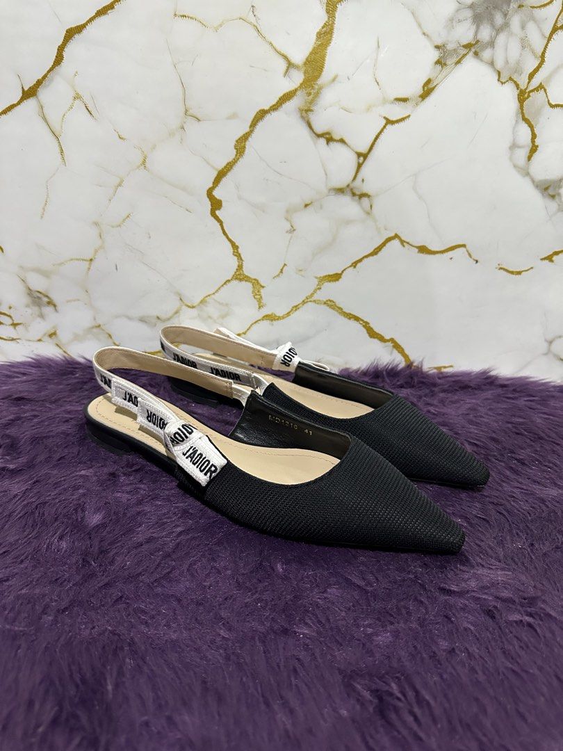 Christian Dior Slingback (Category: Flats & Sandals) located in Marikina City. Submitted by georgiaprelovestuff (Listing ID 1468453672, Image 2). Description: size 41 PLEASE READ BEFORE MAKING AN OFFER: 🔹No inclusions since this is preloved 🔹NO to low ballers please 🔹NO meetups due to busy schedule 🔹If you make an offer, please get the item let's not waste each other's time 🔹NO return NO exchange NO cancellation 🔹Please manage your expectat