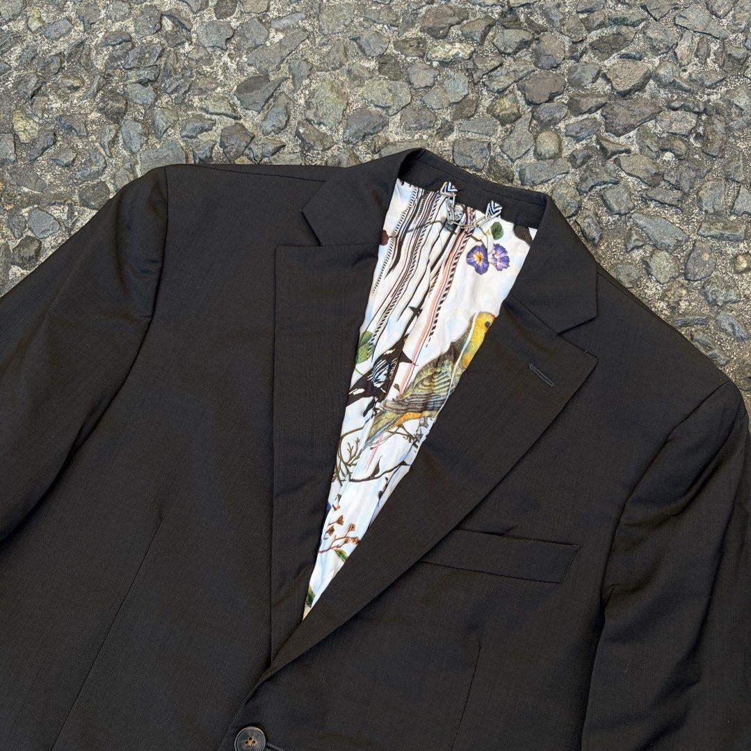 Christian Lacroix Paris Single Breasted Blazer (Category: Coats, Jackets and Outerwear) located in Manila. Submitted by stablesource (Listing ID 1468406507, Image 2). Description: Christian Lacroix Paris Single Breasted Blazer Size 50R Dimension: 20.5 Width 29.5 Length Excellent Kindly Check All Details Before Purchase🤝.