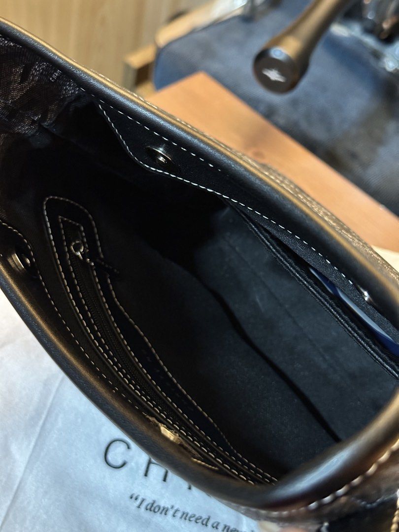 Christy Ng Alesso Mini Black (Category: Luxury Bags & Wallets) located in Baguio. Submitted by sammieong (Listing ID 1468479984, Image 3). Description: Selling my Christy Ng Alesso Mini (Black) bag for Php 1,500 with its dust bag. Rfs: Barely used :( Have to let it go! Location: Makati.