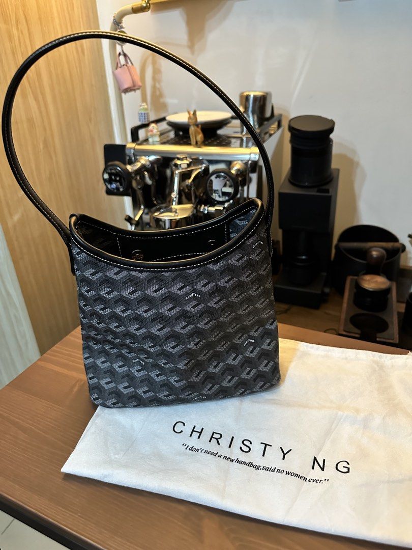 Christy Ng Alesso Mini Black (Category: Luxury Bags & Wallets) located in Baguio. Submitted by sammieong (Listing ID 1468479984, Image 1). Description: Selling my Christy Ng Alesso Mini (Black) bag for Php 1,500 with its dust bag. Rfs: Barely used :( Have to let it go! Location: Makati.