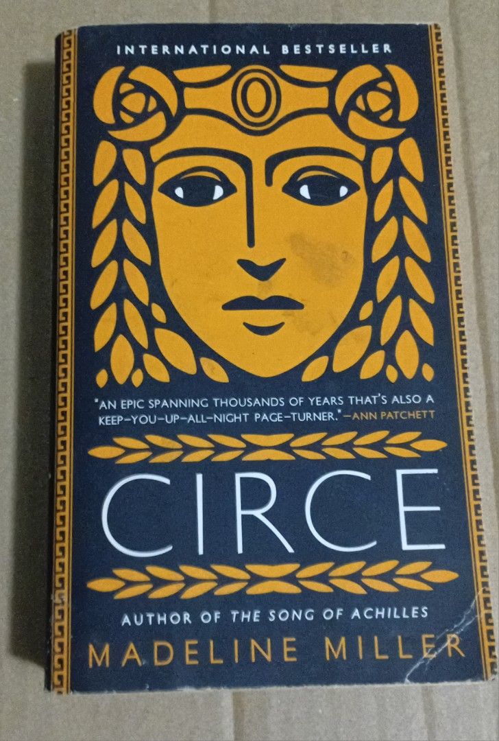 Circe by Madeline Miller Paperbacks (Category: Storybooks) located in Manila. Submitted by luckyfox-3a3e (Listing ID 1468443530, Image 3). Description: - Title & Author: Circe by Madeline Miller - Edition: International bestseller paperback - Publisher: Little, Brown and Company - Plot: Captivating Greek mythology retelling of the goddess Circe - Condition: Read once, pages fully intact, minor wear on edges - Note: Original National Book Store pr