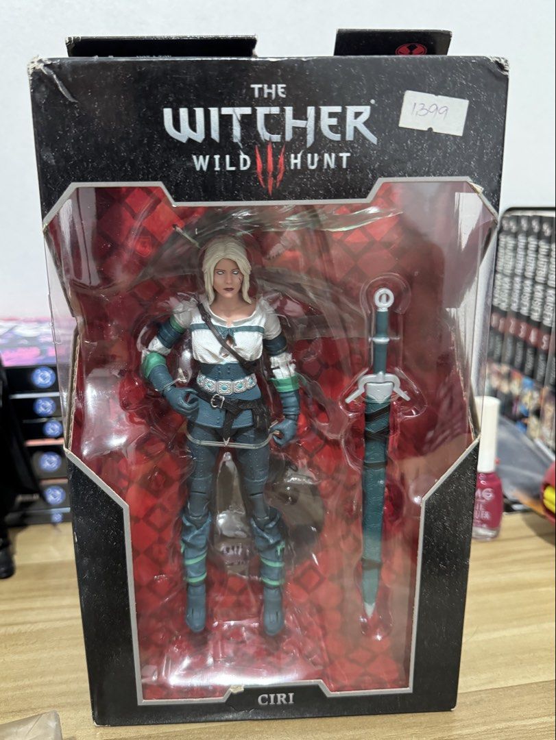 Ciri from The Witcher 3 (Mcfarlane Toys) (Category: Action & Battle Toys) located in Manila. Submitted by broke.student.bookshelf (Listing ID 1468428154, Image 1). Description: MISB Ciri from The Witcher 3 Mcfarlane Toys Bad box (see pics) But figure is mint in box .