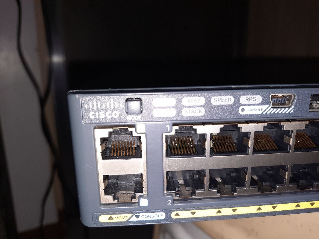 Cisco Catalyst Gigabit Switch 2960X (Category: Office & Business Technology) located in Manila. Submitted by charlietlucas.jr (Listing ID 1468485623, Image 2). Description: Cisco Catalyst Switch X Series Model: WS-C2960X-48TS-L Brand: Cisco Specs: 48 x 10/100/1000 Ethernet ports 2 x Gigabit Uplink ports LAN Base Cisco IOS Software Image Look for Allan/Charlie PLDT Landline: 87066655 Smart Mobile: 0923 1134090 Accept shipping to some major cities 