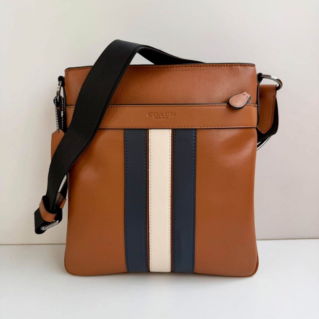 Coach Charles Crossbody With Varsity Stripe (Category: Sling Bags) located in Manila. Submitted by btdcbagtrendsdcapul.2 (Listing ID 1468302282, Image 3). Description: Inclusion: Tag, Carecard, Paper Bag, Dustbag, Limited stocks only 📩 Dm for inquiries .