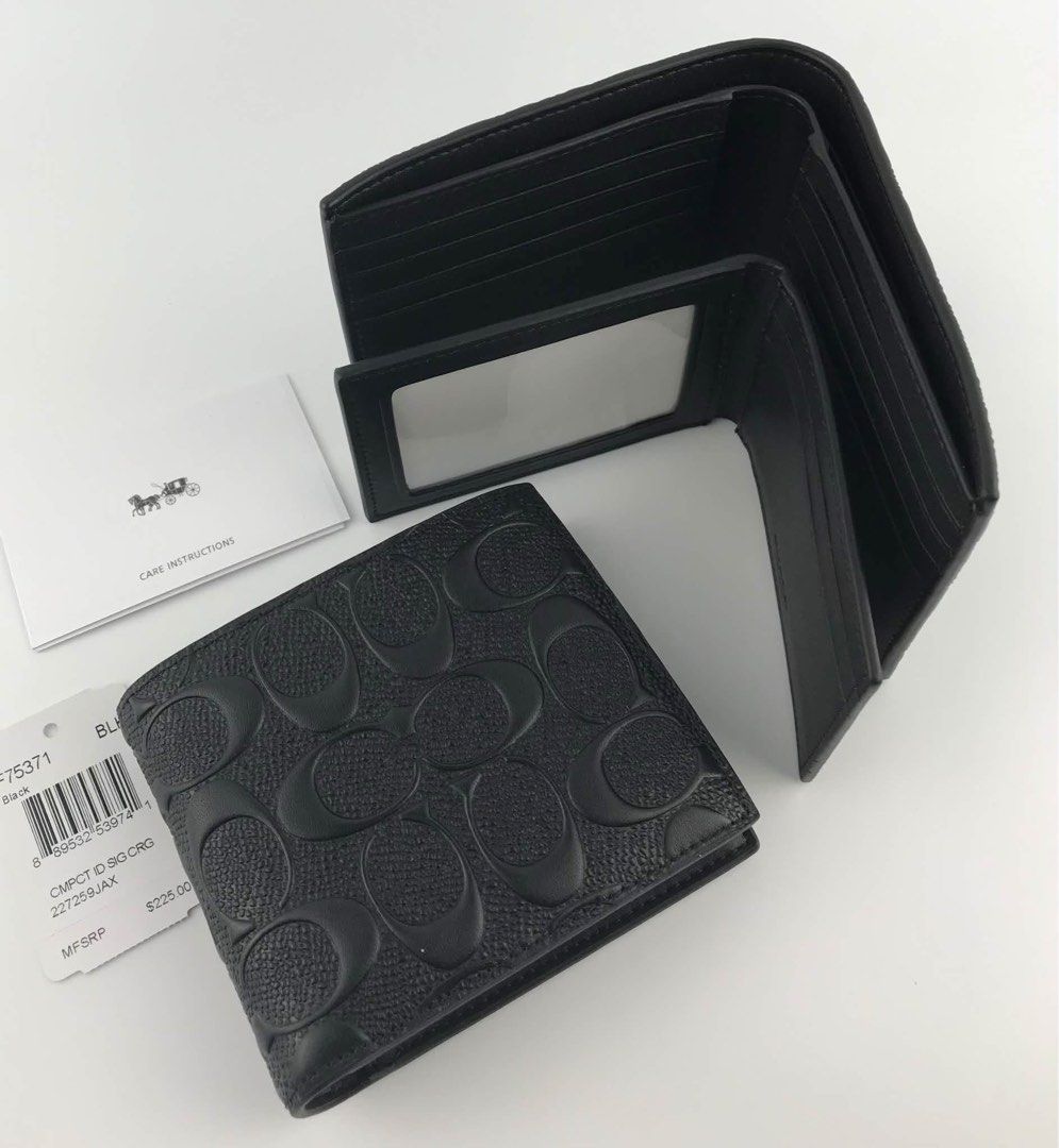 Coach Men's 2in1 Wallet (Category: Wallets & Card Holders) located in Binan City. Submitted by pinkykeenshop (Listing ID 1468299228, Image 3). Description: .