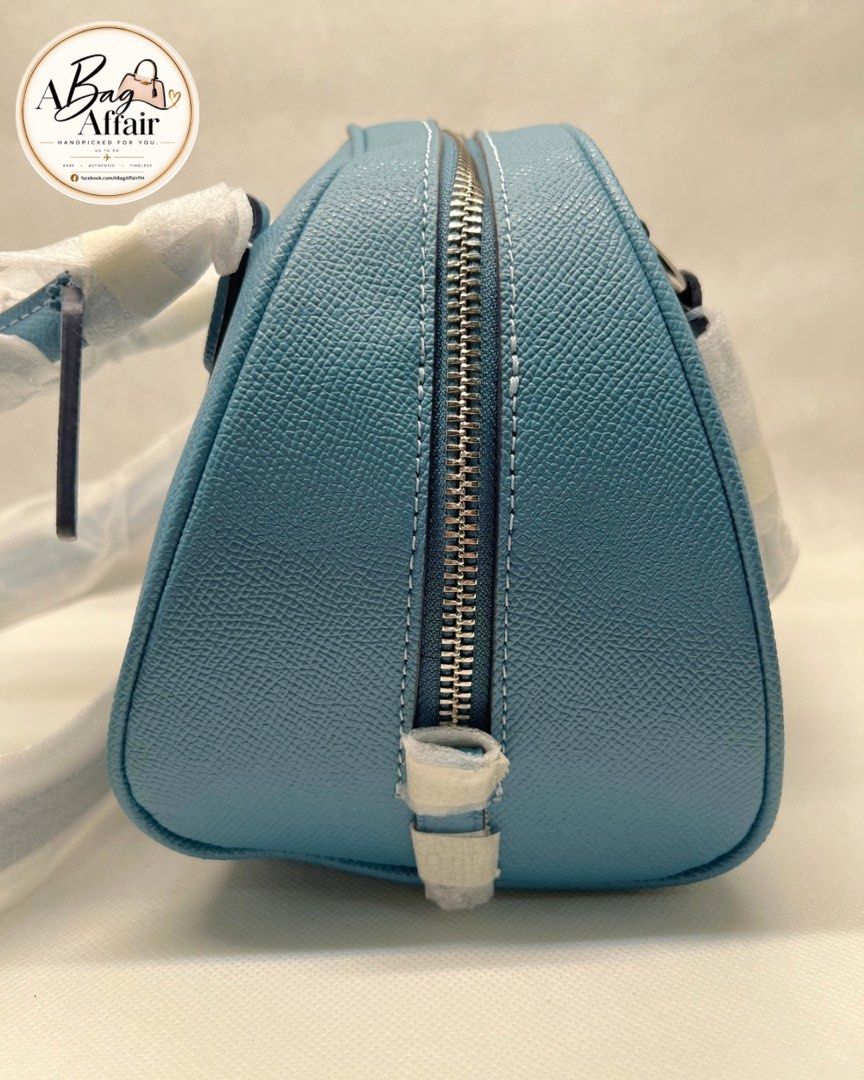 Coach Sydney Satchel (Category: Cross-body Bags) located in Caloocan City. Submitted by authenticbags2026 (Listing ID 1468297733, Image 2). Description: Coach Sydney Satchel Color: Pacific Blue US-SOURCED 🇺🇸 | AVAILABLE ON HAND — NO WAITING, READY TO SHIP 📦 ✨ Brand New ✨ Authentic Coach item ✨ Crossgrain leather ✨ Zip closure ✨ Fabric lining ✨ Inside multifunction pocket ✨ Top handles ✨ Detachable adjustable shoulder/crossbody strap ✨ Approx. 