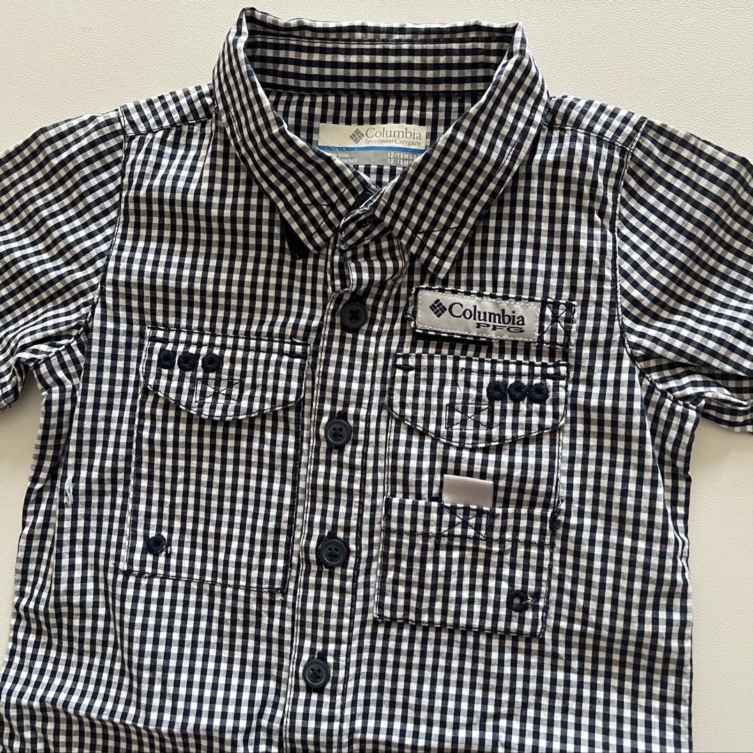 Columbia Romper for Toddler (Category: Babies & Kids Fashion) located in Pasay City. Submitted by littlebebekidsstuff (Listing ID 1468311371, Image 2). Description: Size: 12-18m.