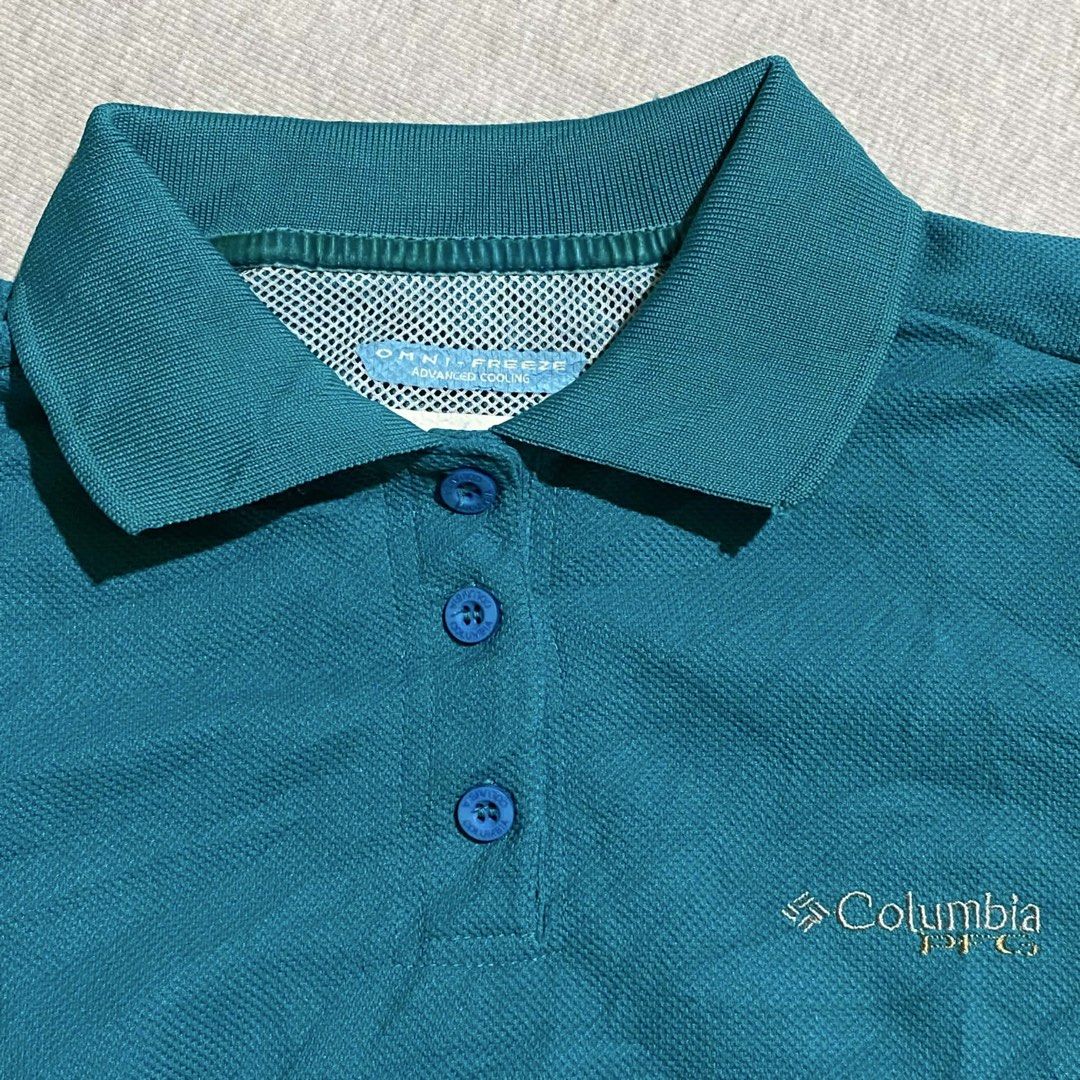 Columbia XS (Category: Shirts) located in Mabalacat. Submitted by stellargarments (Listing ID 1468333330, Image 3). Description: MABAGONG MABAGO!!! 🆕💯 Columbia PFG Length : 21 Width : 16 Condition : 9.8/10 SUPER GANDA NG CONDITION EMBROIDERED LOGOS WITH COLUMBIA BUTTONS GANDA NG TELA SUPER NICE & KINIS! VERY COMFY & SMOOTH ON SKIN CUT LANG WASHTAG BUT SUPER MABAGO PA TO 💯🆕 NEED WASH NO MAJOR STAIN FRESH FROM BALE.