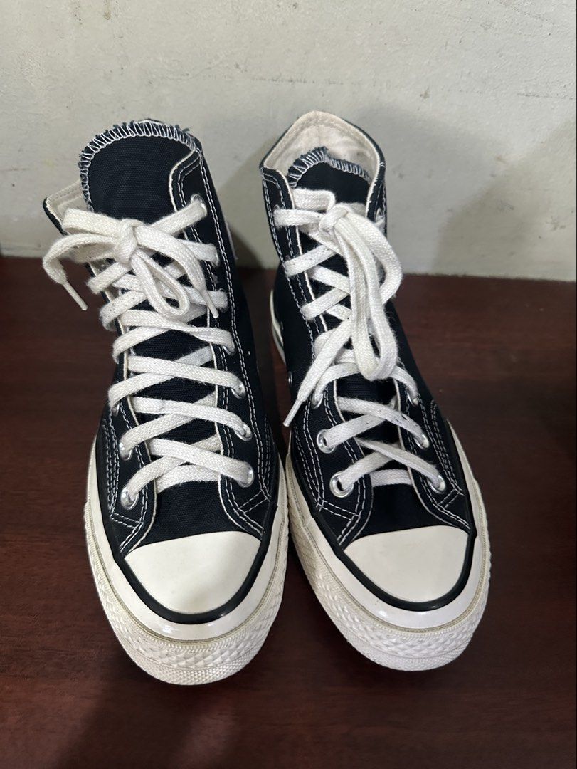 Converse Chuck Taylor High Cut (Category: Sneakers) located in Manila. Submitted by youngforest.cfe98e (Listing ID 1468324515, Image 1). Description: No Box Slightly used Owner is woman Women Size: 5.5 Mens Size: 3.5.