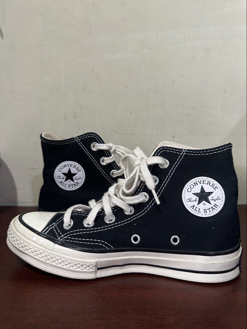 Converse Chuck Taylor High Cut (Category: Sneakers) located in Manila. Submitted by youngforest.cfe98e (Listing ID 1468324515, Image 2). Description: No Box Slightly used Owner is woman Women Size: 5.5 Mens Size: 3.5.