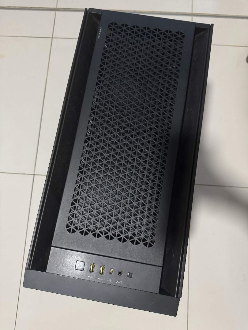Corsair 5000D Airflow PC bundle (Category: Desktops) located in Taguig. Submitted by sait0u (Listing ID 1468359740, Image 1). Description: -Corsair 5000D Airflow bundled with (7x Bykski fan, 2x Corsair fan, 1x Darkflash fan + Thermalright Peerless Assassin 120 SE) - 5k -MSI MAG B760 Tomahawk WIFI DDR5 motherboard - 7k -2x Teamgroup T-Force Vulcan DDR5 8GB CL38 - 12k Selling it preferably bundled Can bundle the Corsair 5000D with the motherboard f
