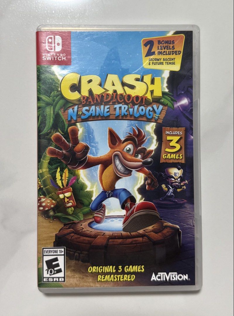 Crash Bandicoot N. Sane Trilogy (Category: Nintendo) located in Mandaluyong City. Submitted by akebns05 (Listing ID 1468361388, Image 1). Description: Crash Bandicoot N. Sane Trilogy for Nintendo Switch 📍Mandaluyong.