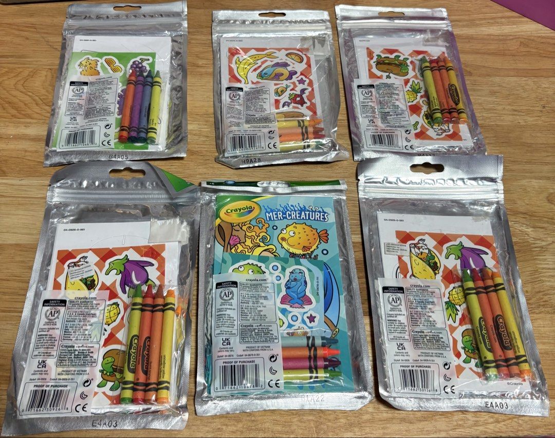 Crayola Food for Thought (Category: Art & Prints) located in Marikina City. Submitted by thrifty_trinkets_by_anais (Listing ID 1468323700, Image 2). Description: 🌸 Selling own preloved/brand new items for less - EVERYTHING is negotiable as long as REASONABLE in price 🤗 🙏🏻 Please also check my account for more marked down items 🫶 📍Marikina near S&R/Uniqlo 💳 Maribank/Maya/Gcash 🏍️ Grab/Lalamove/J&T (by schedule) 🗓️ Offers/Reservations will