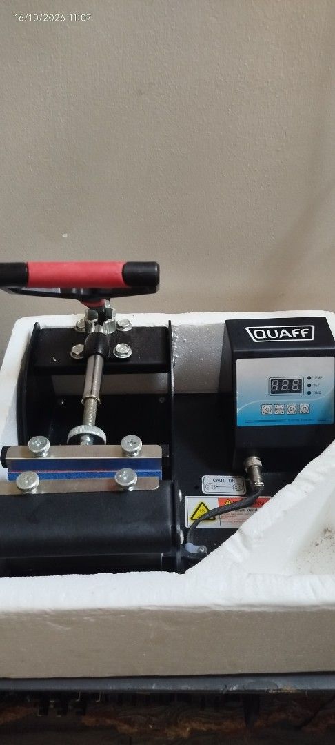 Cricut Explore Air 2 and Quaff Mug Press Bundle (Category: Craft Supplies & Tools) located in Pasig City. Submitted by rnr2026 (Listing ID 1468306086, Image 1). Description: - Item: Cricut Explore Air 2 (Blue and White) - Condition: Well-kept, clean, and 100% working order - Includes: Matching craft tool set (scissors, scraper, tweezers, weeding tool, and craft knife) - Bonus Bundle: Quaff mug heat press machine (still packed in original styrofoa