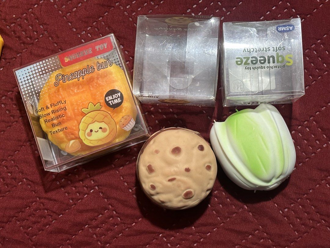 Crunchy Squishy (Category: Interactive Toys) located in Santa Rosa. Submitted by ainteli (Listing ID 1468417558, Image 1). Description: — rfs: too many squishies — x to sensi, wasn’t able to check this as i got it online — got it for 180, selling it for 150 each only! — 400 if all 3 (last price).