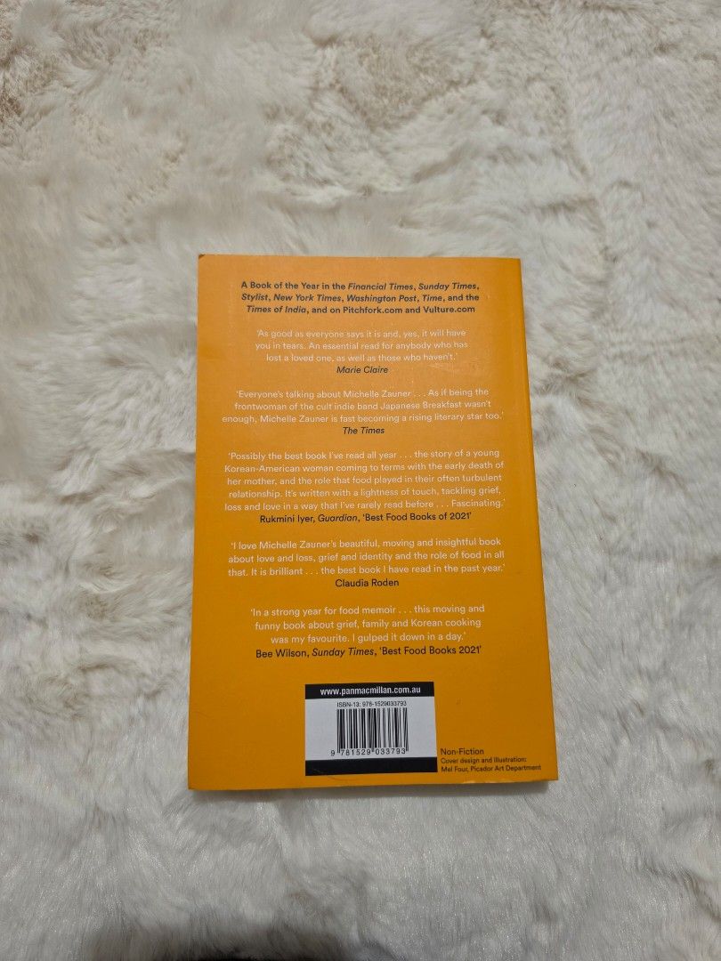 Crying in H Mart by Michelle Zauner (Category: Storybooks) located in Manila. Submitted by meicy_wndr (Listing ID 1468314250, Image 3). Description: - Very good condition Location: Davao City Delivery: LBC.