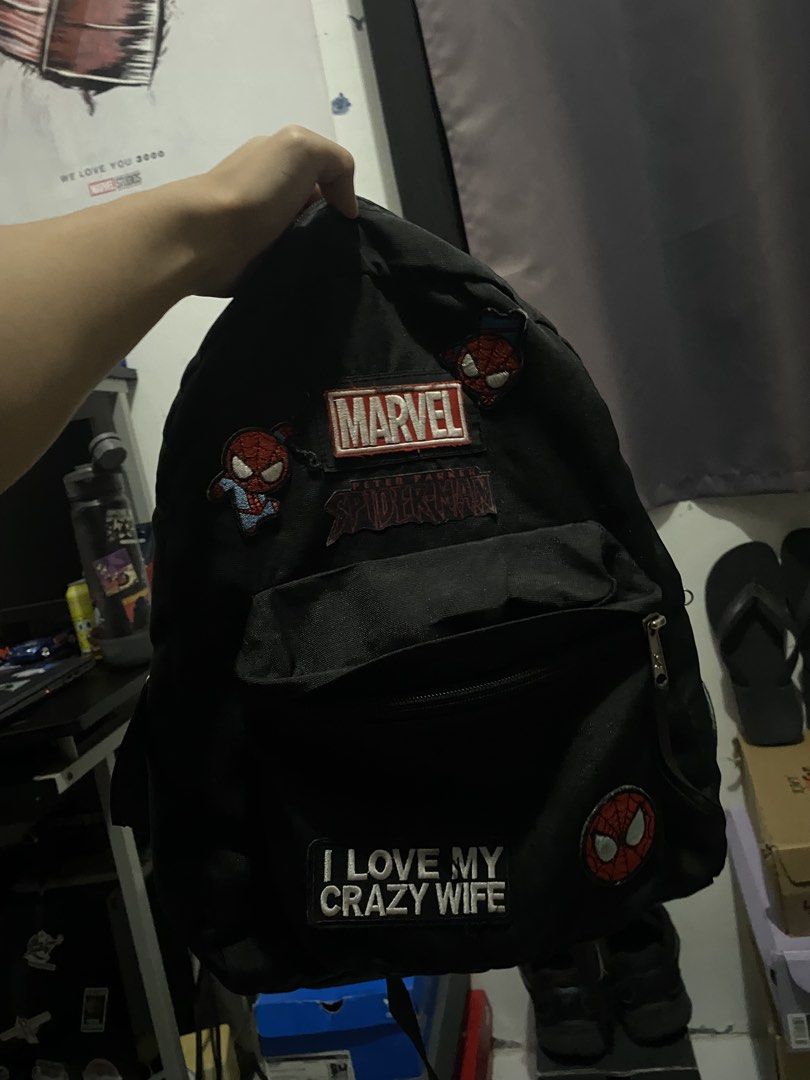 Custom Jansport Spider-Man Backpack for Adults (Category: Backpacks) located in Binan City. Submitted by racksblue (Listing ID 1468442186, Image 1). Description: .